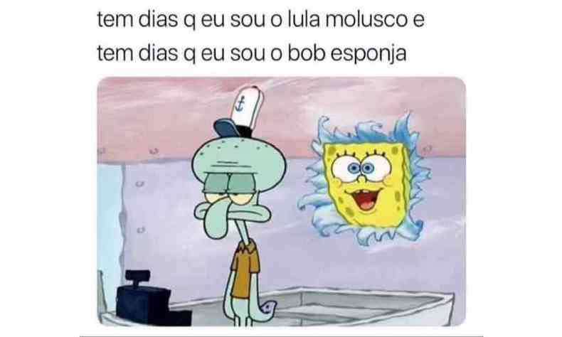 Um dia como Bob esponja