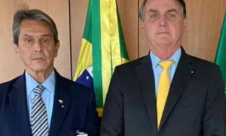 Jair Bolsonaro e Roberto Jefferson