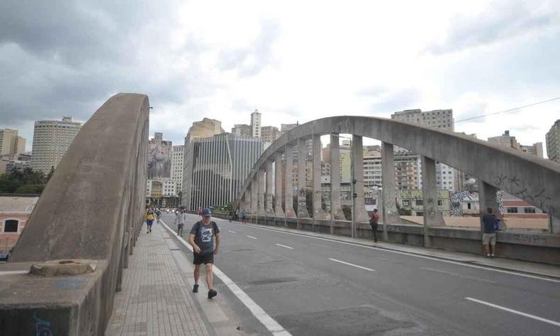 Viaduto de Santa Tereza, em BH, com seus arcos