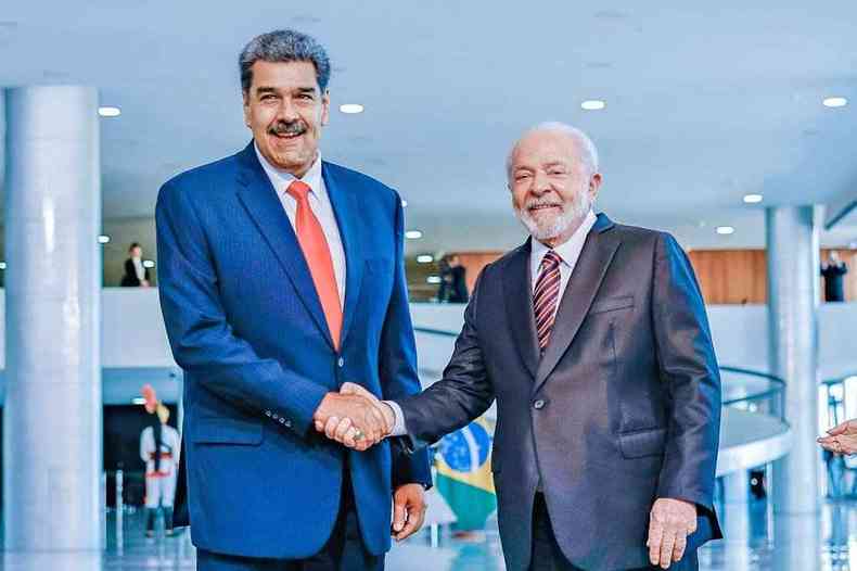 Lula e Nicols Maduro