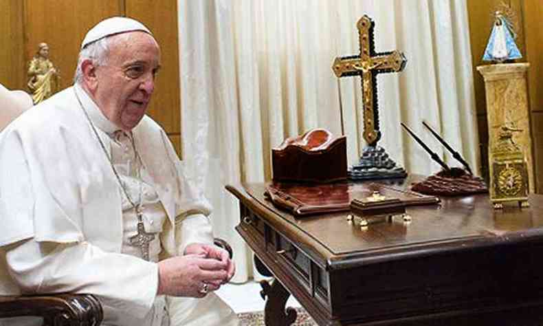Papa Francisco enviou telegrama(foto: L'osservatore Romano/STF - 18/02/2015)