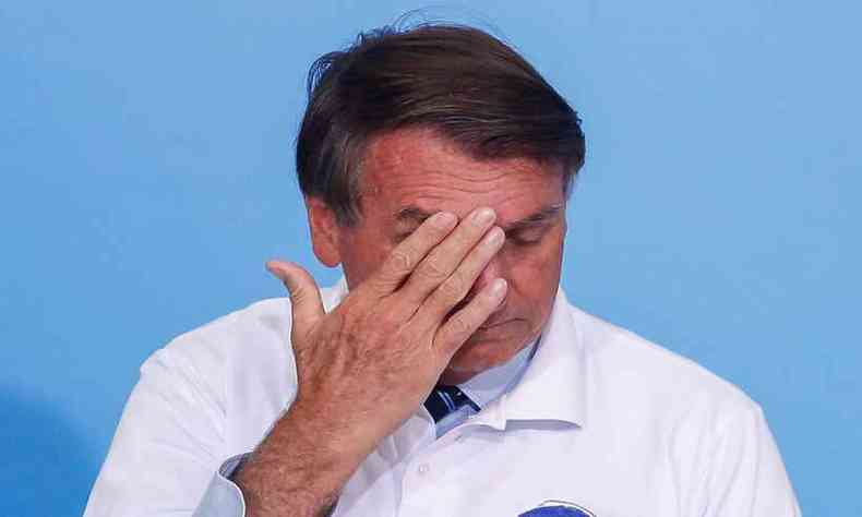 Jair Bolsonaro criticou a Ford dizendo que ela sai do pas porque no ter mais subsidios oficiais(foto: SRGIO LIMA/AFP)