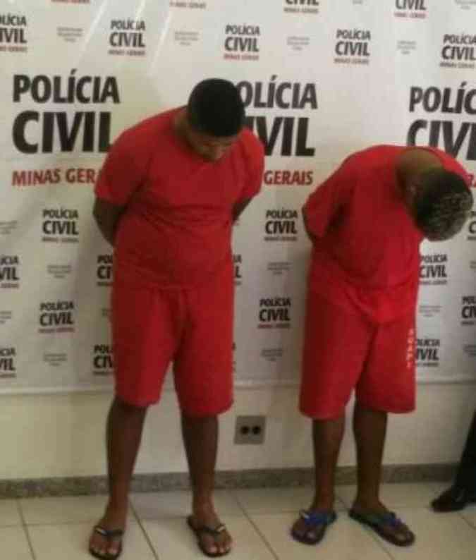 Polcia Civil prende irmos no Aglomerado Ventosa Divulgao/PCMG