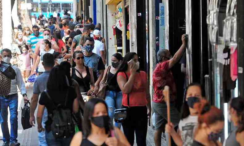 Executivos ouvidos pela KPMG acham que, apesar dos desafios da crise do coronavrus para a populao, economia pode sair do sufoco no prximo ano(foto: Gladyston Rodrigues/EM/D.A Press)