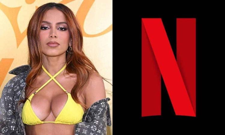 Montagem: Anitta x Netflix