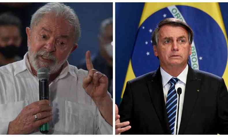 Lula e Bolsonaro