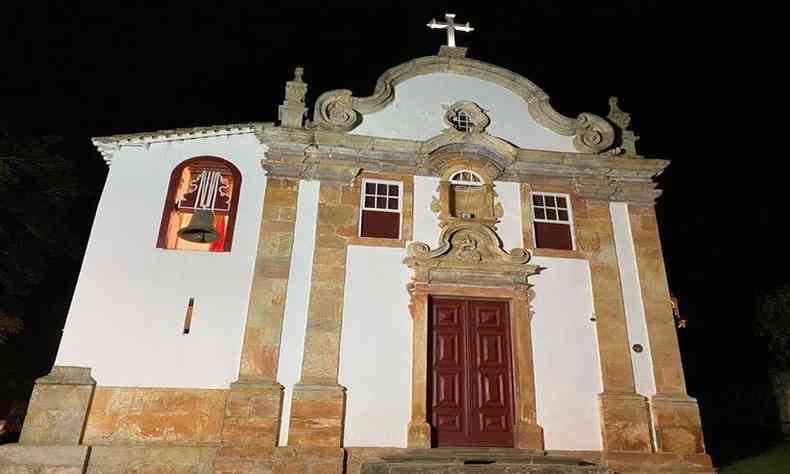 Igreja Nossa Senhora do Rosrio dos Homens Pretos, de Tiradentes(foto: Alisson Sacramento)