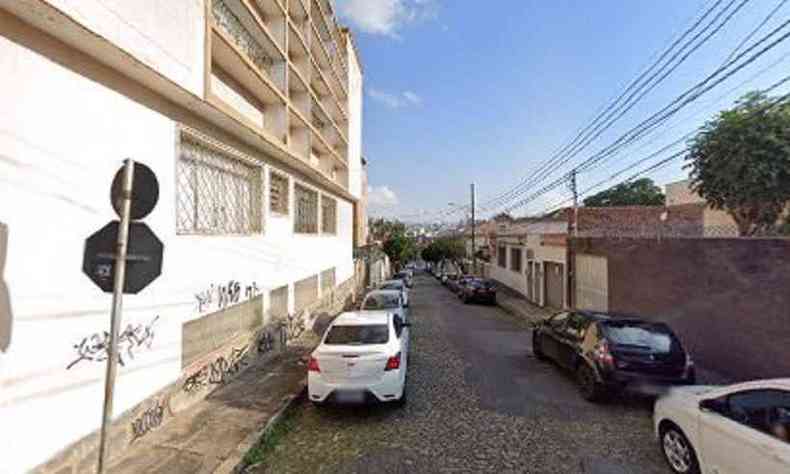 Rua Feliciano Henriques onde morador de rua foi assassinado com pancada na cabea(foto: Google maps)