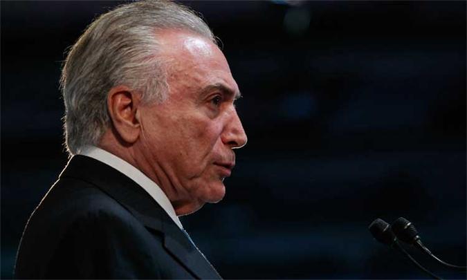 Presidente Michel Temer(foto: Marcos Correa/PR ) Presidente Michel Temer(foto: Marcos Correa/PR )