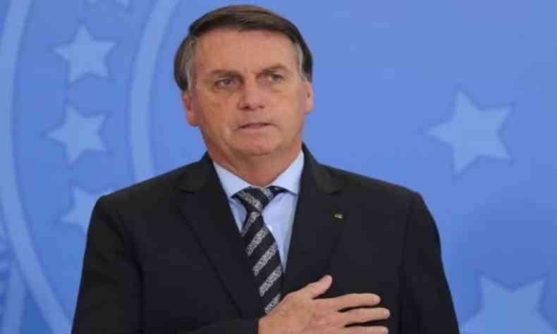 Presidente Jair Bolsonaro j admite que voto impresso no dever ser aprovado(foto: Fbio Rodrigues Pozzebom/Agncia Brasil)