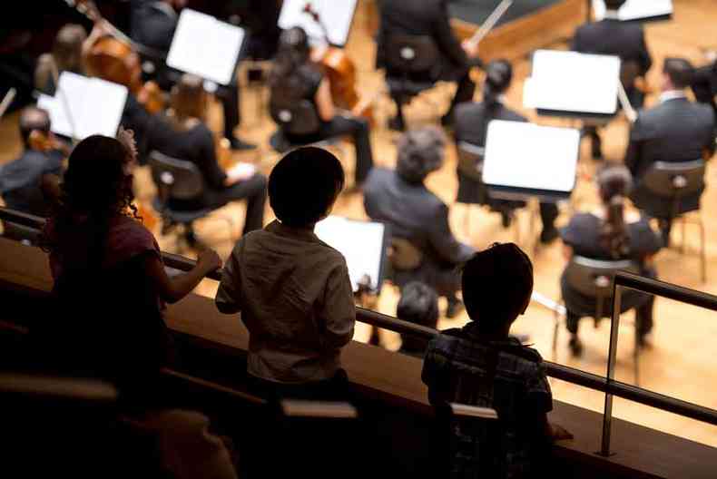 Domingo, a Filarmnica abre a temporada do Concertos para a juventude, na Sala Minas Gerais(foto: Eugnio Svio/divulgao)