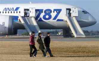 Voos com Boeing 787 são suspensos em 4 países após incidentes no Japão (foto: REUTERS/Kyodo )