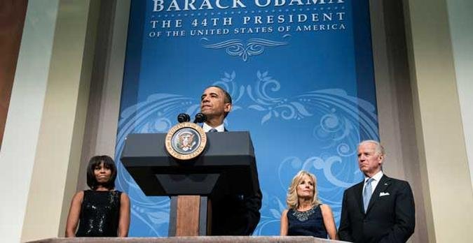 Barack Obama, presidente reeleito dos EUA, discursar� nesta segunda-feira(foto: BRENDAN SMIALOWSKI / AFP)