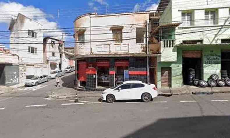 Rua Itapecerica, Lagoinha, local do crime