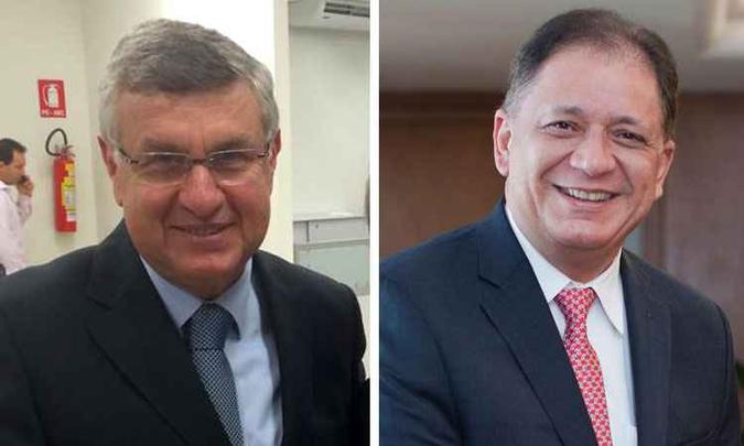 Vice-presidente do banco, Marco Antônio Rossi (E), e o presidente do Bradesco Vida e Previdência, Lúcio Flávio Conduru de Oliveira (D)(foto: Reprodução/Facebook) Vice-presidente do banco, Marco Antônio Rossi (E), e o presidente do Bradesco Vida e Previdência, Lúcio Flávio Conduru de Oliveira (D)(foto: Reprodução/Facebook)