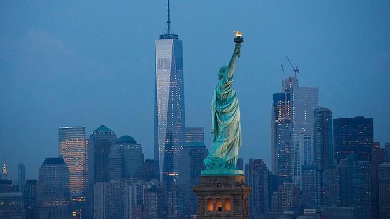Esttua da liberdade, em Nova York