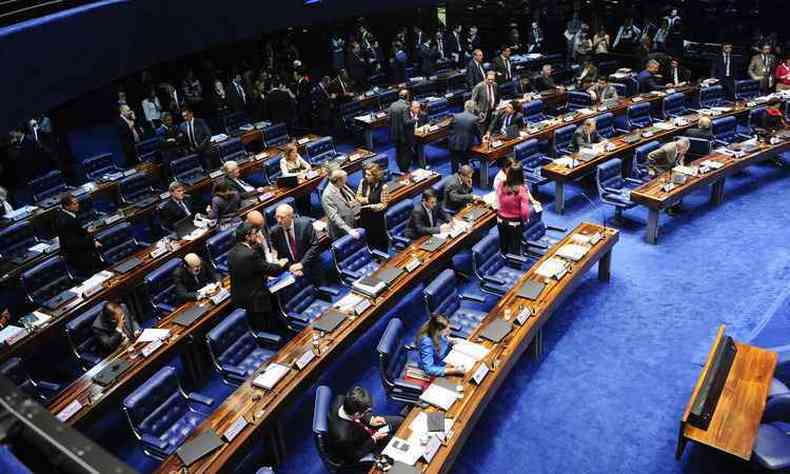 A proposta foi aprovada no mesmo dia da votao do teto dos gastos pblicos(foto: Jonas Pereira/Agncia Senado)