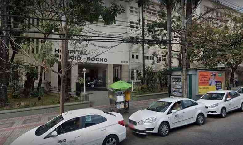 Vtima foi socorrida no Hospital Felcio Rocho(foto: Reproduo da internet/Google Maps)