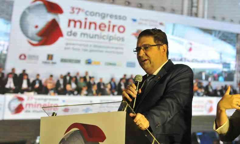Marcos Vincius Bizarro, presidente da Associao Mineira de Municpios