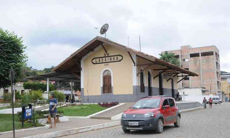 centro da cidade de Ladainha, em Minas Gerais