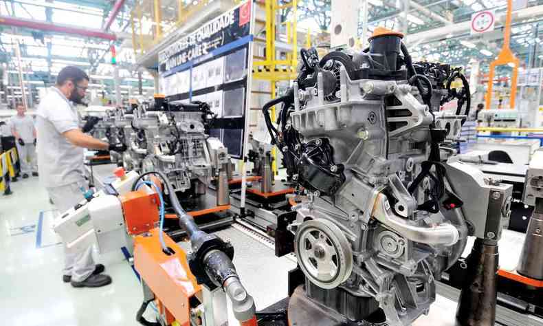 Fbrica dos motores FireFly na planta da Fiat Chrisler Automoveis