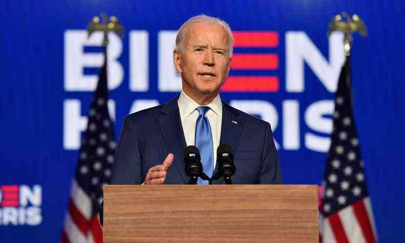 Biden concentrou-se em leis sobre a proteo ao consumidor e questes ambientais(foto: Angela Weiss / AFP )