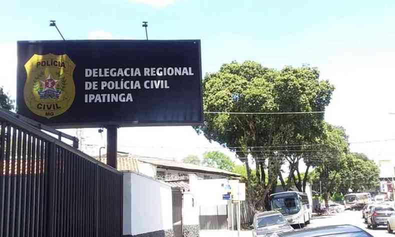 O crime aconteceu na Delegacia de Polcia Civil de Ipatinga
