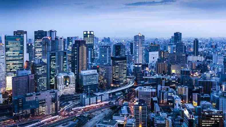 Osaka, no Japo, ficou em segundo lugar na lista de melhores cidades para viver, atrs apenas de Auckland(foto: Getty Images)