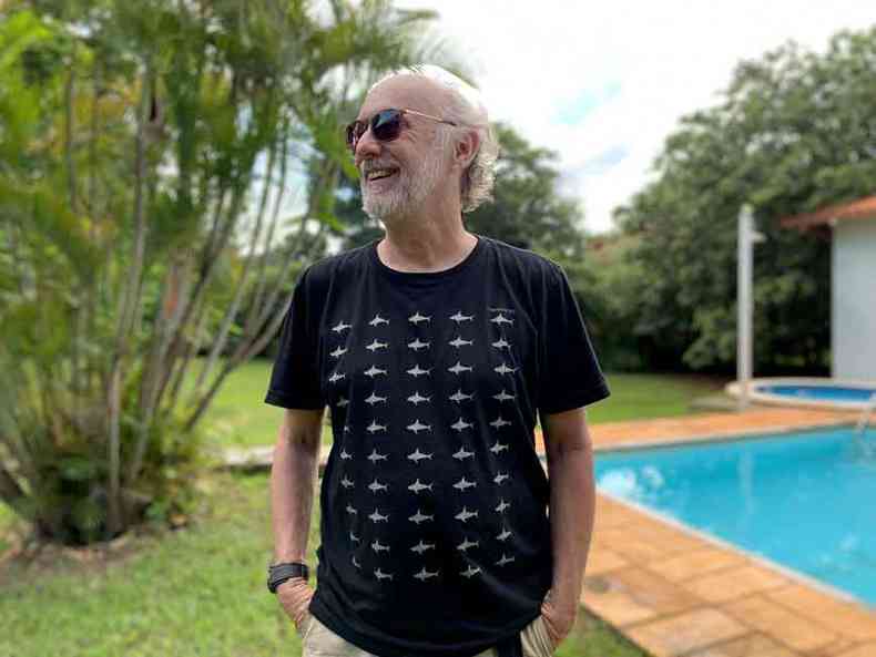O ator mineiro Francisco Aníbal Machado, de 59 anos, planeja passar um tempo na Europa e depois voltar a viver em Belo Horizonte(foto: Tiago Gontijo/Divulgação)