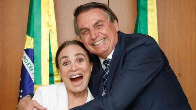 Regina e Bolsonaro