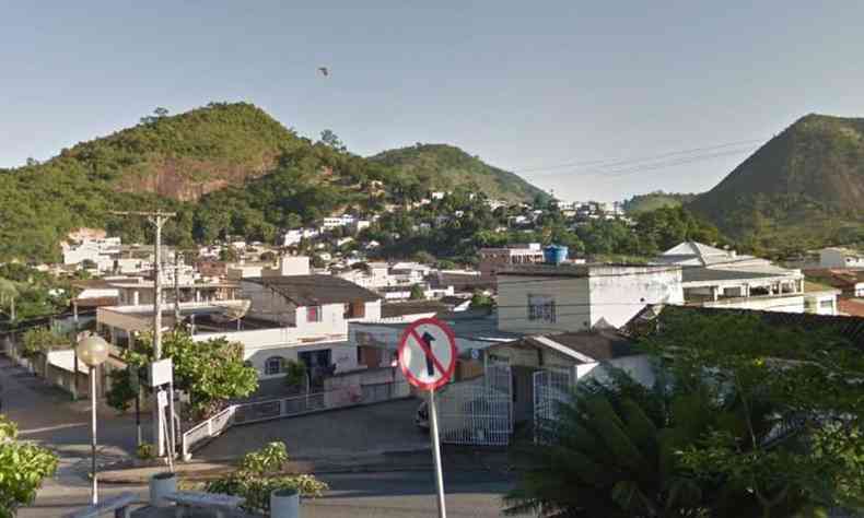 A tentativa de estupro aconteceu em Mantena, no Vale do Rio Doce(foto: Reproduo/Google Street View)