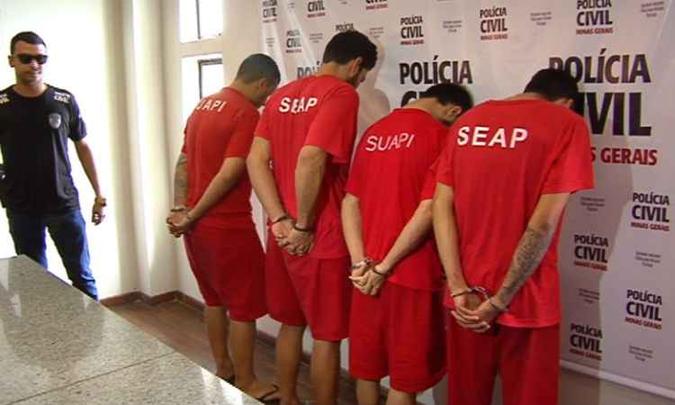 Estimativa é que grupo deu prejuízos de aproximadamente R$ 2 milhões a transportadoras(foto: TV Alterosa / Reprodução) Estimativa é que grupo deu prejuízos de aproximadamente R$ 2 milhões a transportadoras(foto: TV Alterosa / Reprodução)