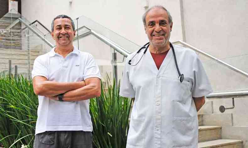  Os scios Carlos Alberto Alencar e Carlos Augusto Campos de Assis, proprietrios do Hospital e Clnica Veterinria So Francisco de Assis(foto: Gladyston Rodrigues/EM/D.A Press.)