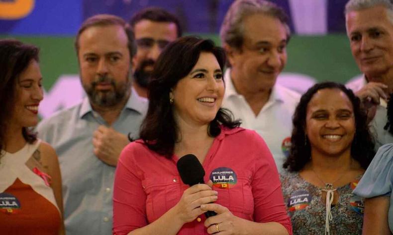 A senadora Simone Tebet