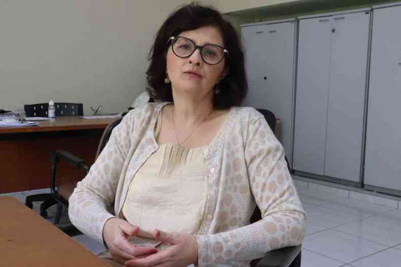 Secretria de Sade de Itabira, Rosana Linhares(foto: Thamires Lopes/DeFato )