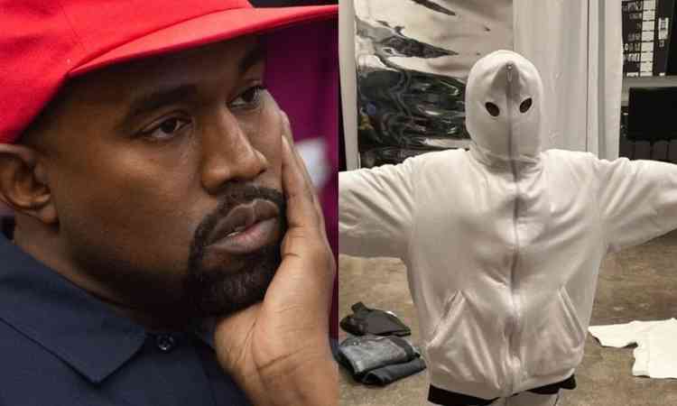 Kanye West vestiu North de KKK