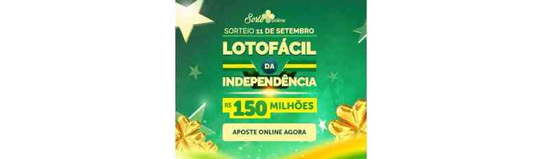 Lotofácil de Independência: bolão de R$ 38 mil venceu prêmio