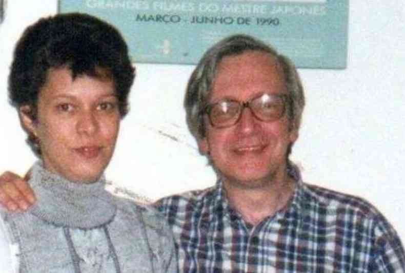 Heloísa de Carvalho e o pai, Olavo de Carvalho 