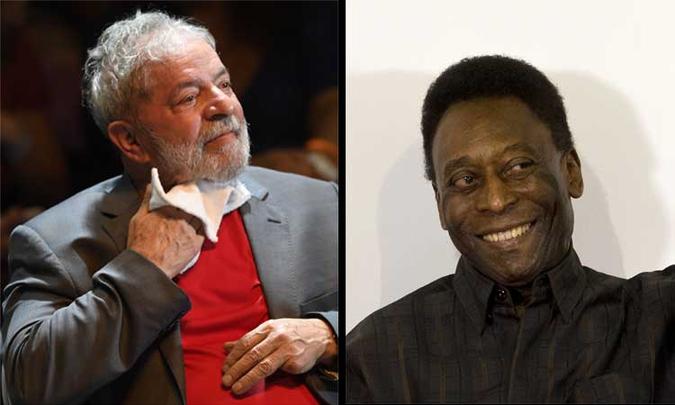O ex-presidente Lula e Pelé vão depor nesta terça-feira como testemunhas de Sérgio cabral e Carlos Arthur Nuzman, respectivamente(foto: Mauro Pimentel e Nelson Almeida/AFP) O ex-presidente Lula e Pelé vão depor nesta terça-feira como testemunhas de Sérgio cabral e Carlos Arthur Nuzman, respectivamente(foto: Mauro Pimentel e Nelson Almeida/AFP)