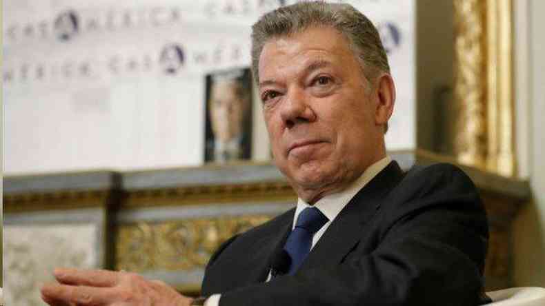 Santos continua a defender o processo de paz que ajudou a criar, mas se diz preocupado(foto: EPA)