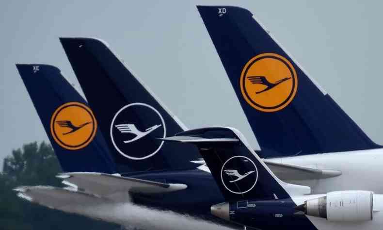 A companhia area alem Lufthansa est otimista com a recuperao aps a pandemia de COVID-19(foto: Christof STACHE/AFP - 25/6/20)