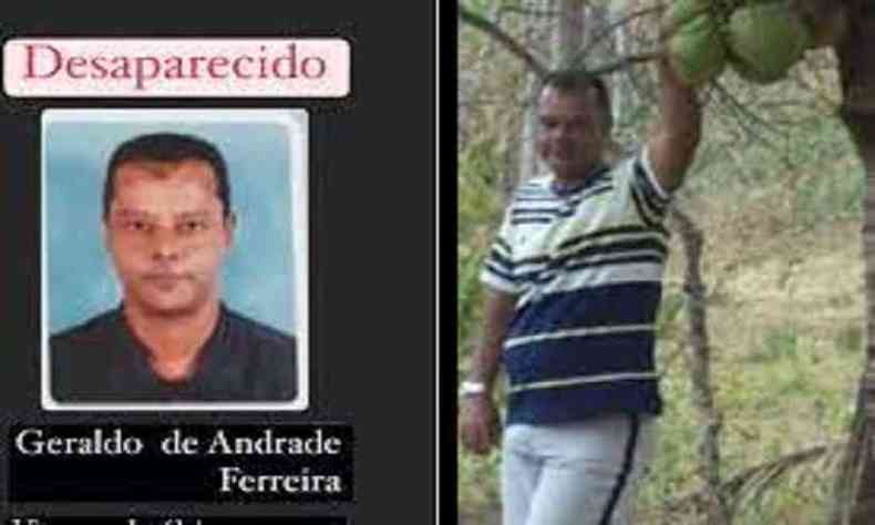 O operador de mquinas Geraldo Andrade Ferreira, de 51 anos 