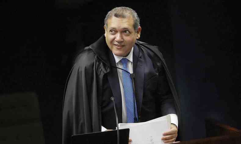 Ministro do Supremo Tribunal Federal (STF), Nunes Marques, sorrindo