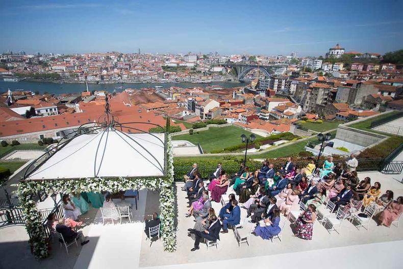 Renovao de votos de Cristiana e Ivan em Portugal