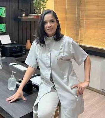 A nutricionista Patr�cia Alves Soares Lara
