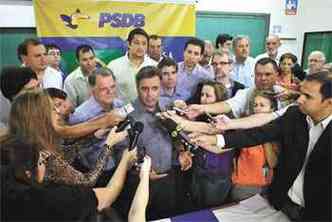 Acio disse em Presidente Prudente que PT adotou propostas de FHC(foto: (George Gianni /PSDB))