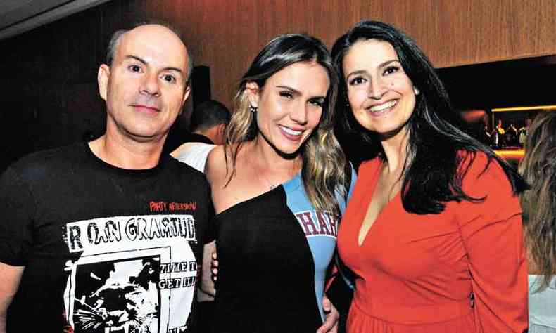  Romero Pimenta, Lilian Veloso e Patrcia Teixeira(foto: Marcos Vieira/EM/D.A Press)