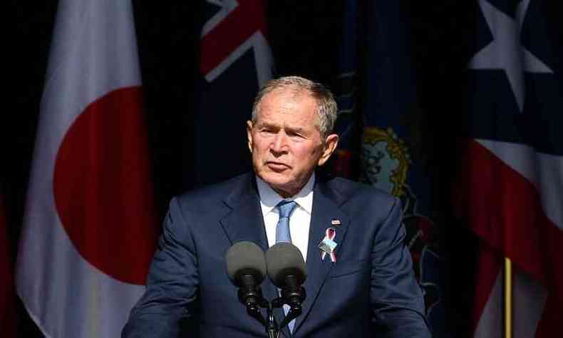 Presidente dos Estados Unidos  poca da falncia do banco Lehman Brothers, Bush ajudou financeiramente empresas