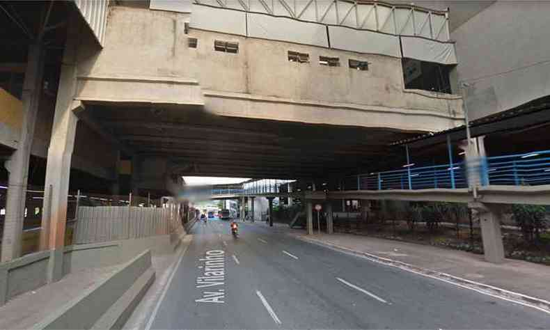 Novo ponto fica entre a estao do metr e plataforma do Move Metropolitano(foto: Reproduo internet/Google Street View)