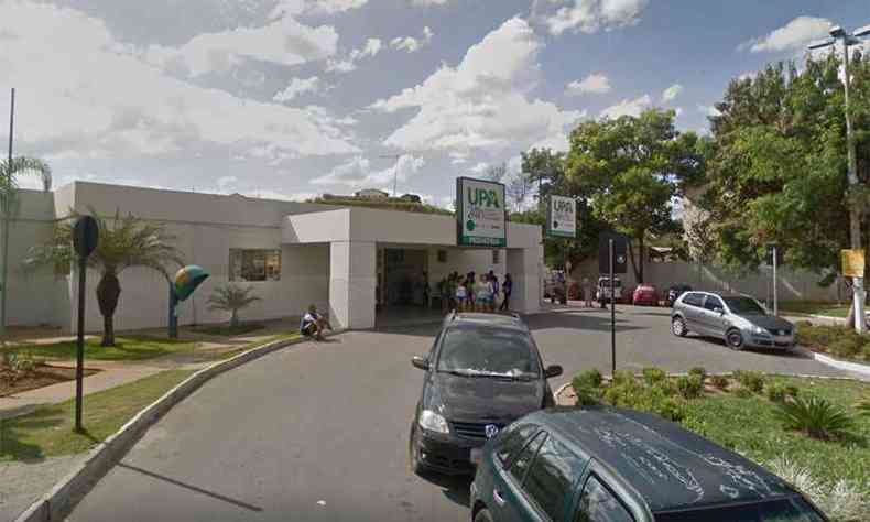 Fachada da UPA So Benedito, em Santa Luzia(foto: Reproduo da internet/Google Maps)